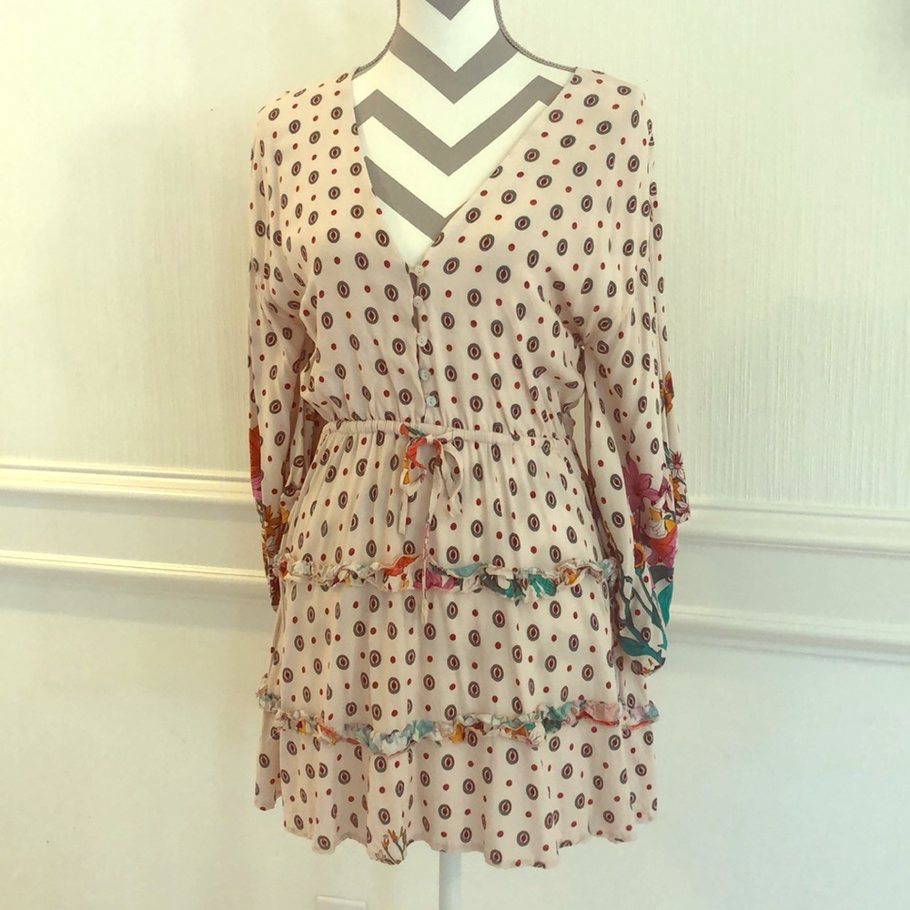 🎉Host Pick!🎉Paper Heart Ruffle Mini Dress